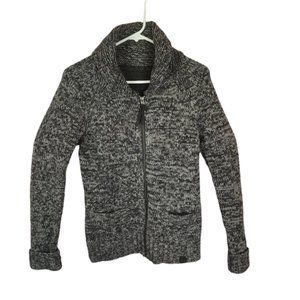 Aritzia TNA 100% lambswool zip sweater